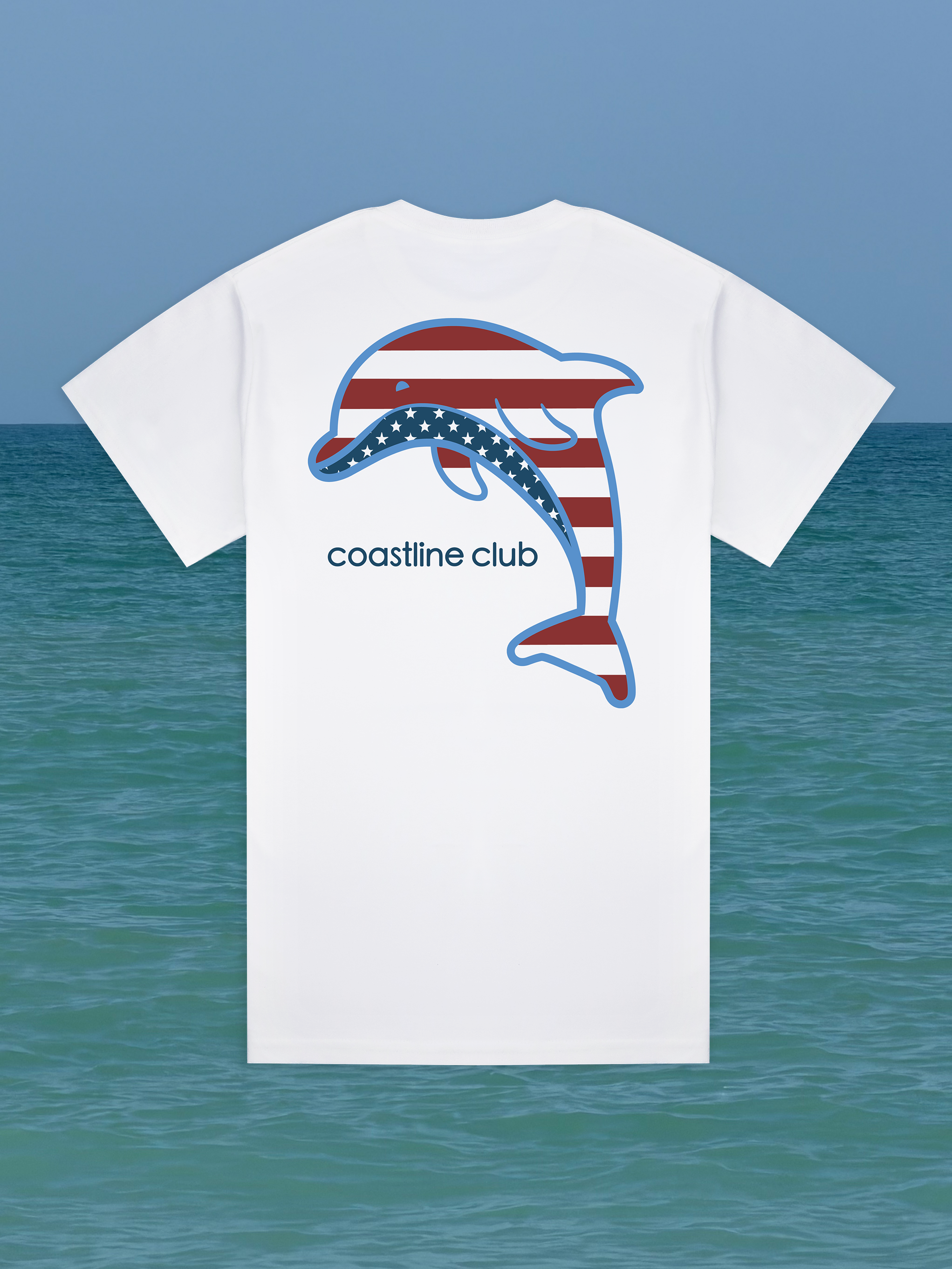 Americana Dolphin Tee